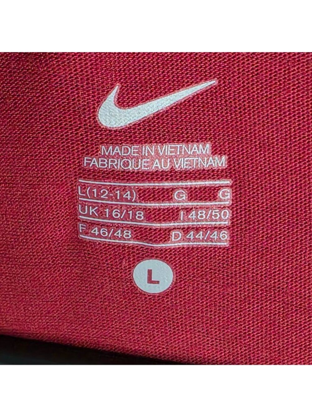 Womens Nike Oklahoma Sooners Red T Shirt Dress Striped Sleeves Cotton Blend L - Picture 2 of 8